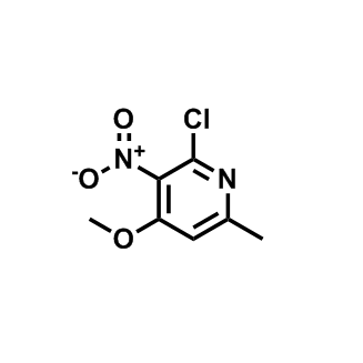2-氯-4-甲氧基-6-甲基-3-硝基吡啶,2-Chloro-4-methoxy-6-methyl-3-nitropyridine