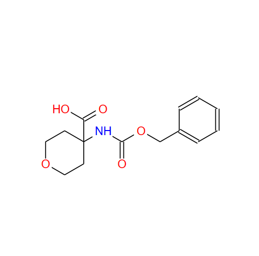 4-(CBZ-氨基)四氢吡喃-4-甲酸,4-{[(benzyloxy)carbonyl]amino}tetrahydro-2H-pyran-4-carboxylic acid