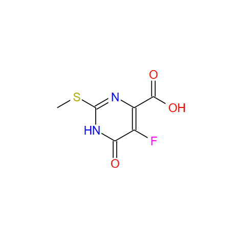 5-氟-4-(羧基甲基硫代)尿嘧啶,5-FLUORO-4-(CARBOXYMETHYLTHIO)URACIL