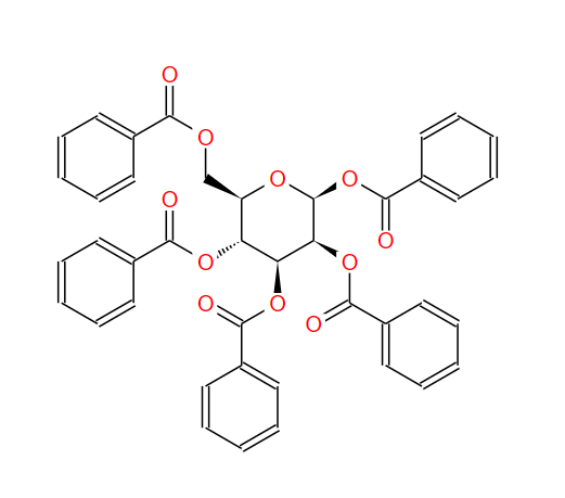 1,2,3,4,6-五-O-苯甲酰基-Β-D-吡喃甘露糖,1,2,3,4,6-PENTA-O-BENZOYL-BETA-D-MANNOPYRANOSE