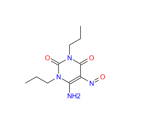 6-氨基-1,3-二丙基-5-亚硝基脲嘧啶,6-Amino-1,3-dipropyl-5-nitrosouracil
