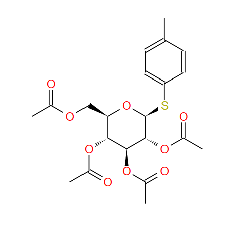 4-甲基苯基 2,3,4,6-O-四乙酰基-BETA-D-硫代吡喃葡萄糖苷,4-Methylphenyl 2,3,4,6-tetra-O-acetyl-1-thio-b-D-glucopyranoside