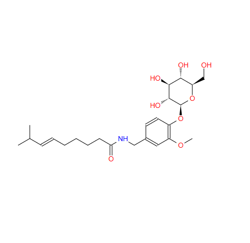 辣椒素-Β-D-吡喃葡萄糖苷,Capsaicin beta-D-Glucopyranoside