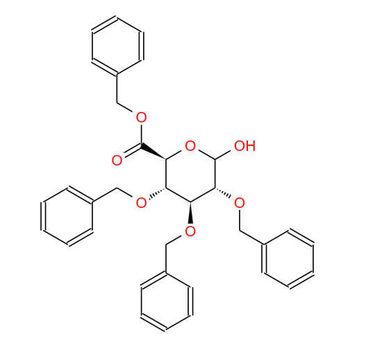 2,3,4-三-O-苄基吡喃葡萄糖醛酸苄酯,2,3,4-Tri-O-benzyl-D-glucuronic acid benzyl ester