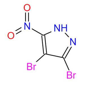 3,4-二溴-5-硝基-1H-吡唑