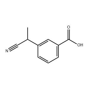 3-(1-氰乙基)苯甲酸,3-(1-cyanoethyl)benzoic acid