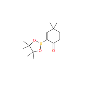 4,4-(2-二甲基环己烯酮)-2-硼酸频那醇酯,4,4-(DIMETHYLCYCLOHEX-2-ENONE)-2-BORONIC ACID, PINACOL ESTER