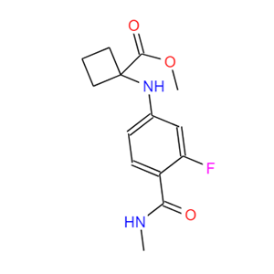 2227589-23-1 1-((3-氟-4-(甲基氨基甲酰基)苯基)氨基)环丁烷羧酸甲酯