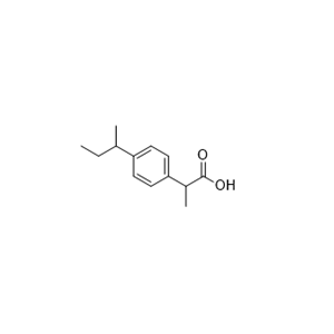 布洛芬杂质O,2-(4-(sec-butyl)phenyl)propanoic acid