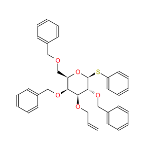 苯基3-O-烯丙基-2,4,6-三-O-苄基-1-硫代-Β-D-吡喃半乳糖苷