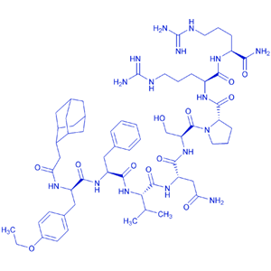 无环加压素类似物,(1-Adamantaneacetyl1,D-Tyr(Et)2,Val4,Abu6, Arg8.9)-Vasopressin