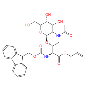 O- [2-乙酰氨基-2-脱氧-Α-D-吡喃半乳糖基] -N-FMOC-L-苏氨酸2-丙烯-1-基酯