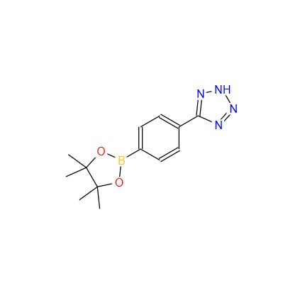 2氢-四唑, 5-[4-苯硼酸酯],2H-Tetrazole, 5-[4-(4,4,5,5-tetramethyl-1,3,2-dioxaborolan-2-yl)phenyl]-