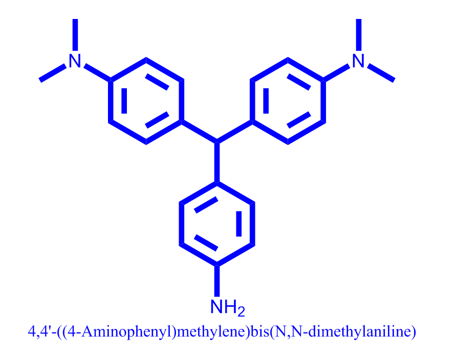 4,4'-((4-氨基苯基)亚甲基)双(N,N-二甲基苯胺),4,4'-((4-Aminophenyl)methylene)bis(N,N-dimethylaniline)