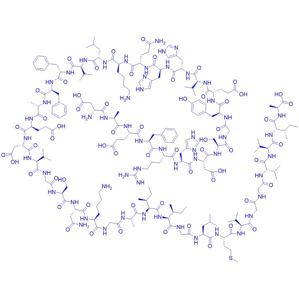 β淀粉样肽改造多肽-[D-Asp1]-Amyloid-β-Protein (1-42),D-Asp1]-Amyloid-β-Protein (1-42)