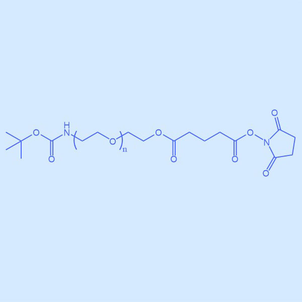 叔丁氧羰基氨基-聚乙二醇-琥珀酰亚胺戊二酸酯,BOC-NH-PEG-SG