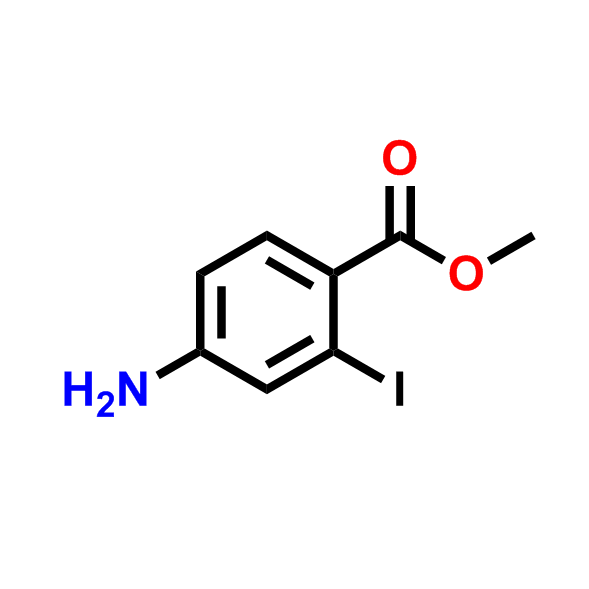 4-氨基-2-碘苯甲酸甲酯,methyl 4-amino-2-iodobenzoate
