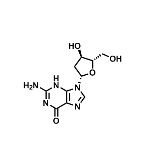 2-氨基-9-((2S,4R,5S)-4-羟基-5-(羟甲基)四氢呋喃-2-基)-3H-嘌呤-6(9H)-酮,2-Amino-9-((2S,4R,5S)-4-hydroxy-5-(hydroxymethyl)tetrahydrofuran-2-yl)-3H-purin-6(9H)-one