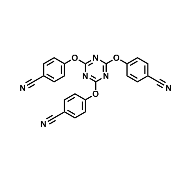 4,4',4''-((1,3,5-Triazine-2,4,6-triyl)tris(oxy))tribenzonitrile