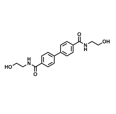 N4,N4'-bis(2-hydroxyethyl)-[1,1'-biphenyl]-4,4'-dicarboxamide