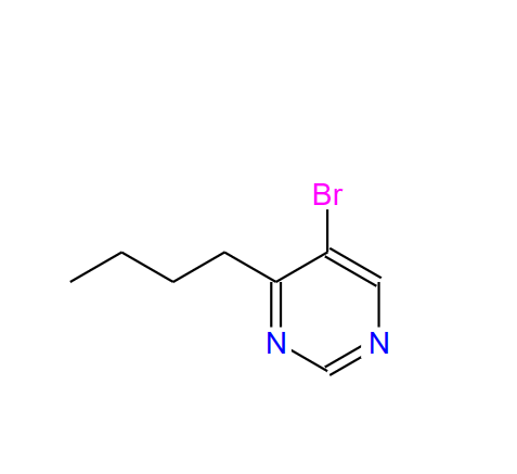 5-溴-4-丁基嘧啶,5-Bromo-4-butylpyrimidine
