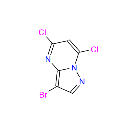 3-溴-5,7-二氯吡唑并[1,5-A]嘧啶,3-broMo-5,7-dichloropyrazolo(1,5-a)pyriMidine