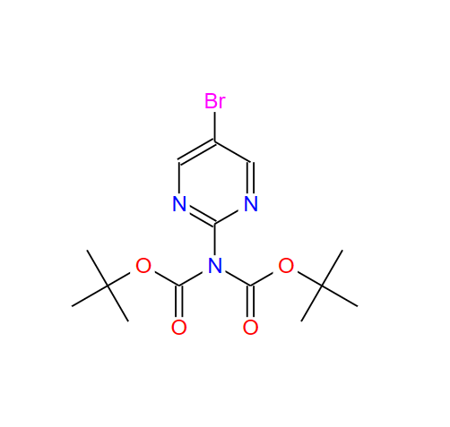 2-[双(叔丁氧羰基)氨基]-5-溴嘧啶,2-[BIS(TERT-BUTOXYCARBONYL)AMINO]-5-BROMOPYRIMIDINE