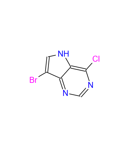 7-溴-4-氯-5H-吡咯并[3,2-D]嘧啶,7-bromo-4-chloro-5H-pyrrolo[3,2-d]pyrimidine