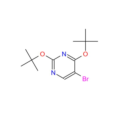 2,4-二叔丁氧基-5-溴嘧啶,2,4-DI-(TERT-BUTOXY)-5-BROMOPYRIMIDINE