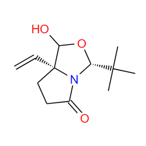 罗拉吡坦中间体,(3R,7aR)-3-(Tert-butyl)-1-hydroxy-7a-vinyltetrahydropyrrolo[1,2-c]oxazol-5(3H)-one