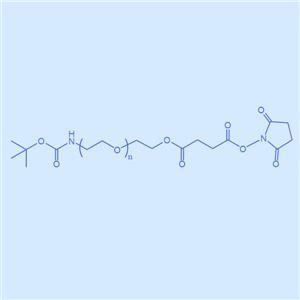 叔丁氧羰基氨基-聚乙二醇-琥珀酸琥珀酰亚胺酯,BOC-NH-PEG-SS