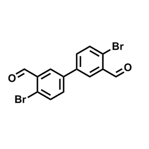 4,4'-dibromo-[1,1'-biphenyl]-3,3'-dicarbaldehyde