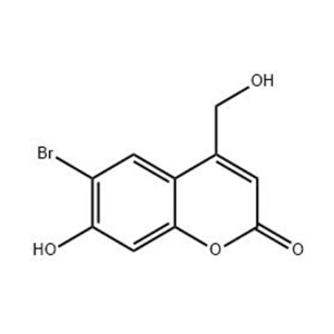6-溴-7-羟基-4-(羟甲基)香豆素,6-bromo-7-hydroxy-4-(hydroxymethyl)-2H-chromen-2-one