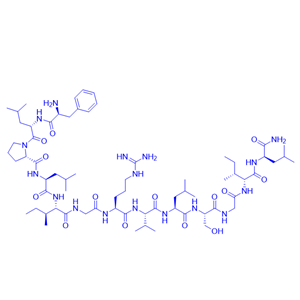 短α螺旋抗菌肽Temporin A/188713-69-1/鸿肽多肽合成