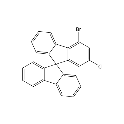 4-溴-2-氯-9,9'-螺二[9H-芴],4-bromo-2-chloro-9,9'-spirobi[9H-fluorene]