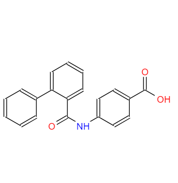 4-(2-苯基苯甲酰胺基)苯甲酸,4-[(Biphenyl-2-ylcarbonyl)amino]benzoic acid