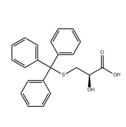 (R)-2-羥基-3-三苯基甲基硫烷基-丙酸,(2R)-2-hydroxy-3-[(triphenylmethyl)sulfanyl]propanoic acid