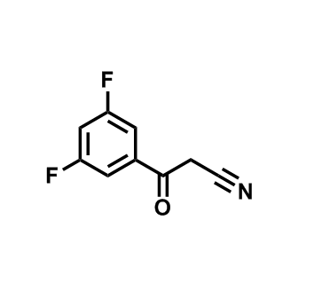 3,5-二氟苯甲酰基乙氰,3-(3,5-Difluorophenyl)-3-oxopropanenitrile