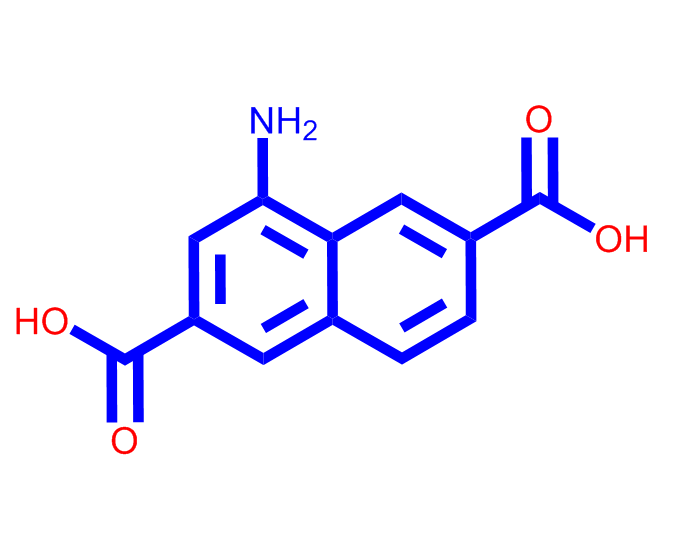 4-氨基萘-2,6-二羧酸,4-aminonaphthalene-2,6-dicarboxylic acid