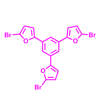 1,3,5-Tris(5-bromofuran-2-yl)benzene