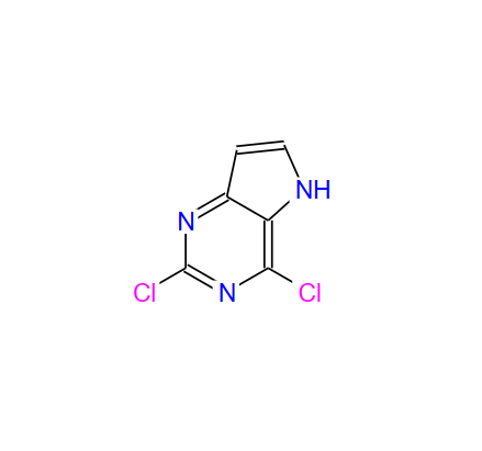 2,4-二氯吡咯[3,2-D]嘧啶,2,4-DICHLORO-5H-PYRROLO[3,2-D]PYRIMIDINE