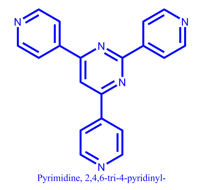 Pyrimidine, 2,4,6-tri-4-pyridinyl-,Pyrimidine, 2,4,6-tri-4-pyridinyl-