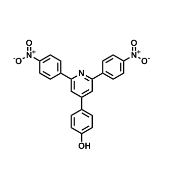 4-(2,6-Bis(4-nitrophenyl)pyridin-4-yl)phenol