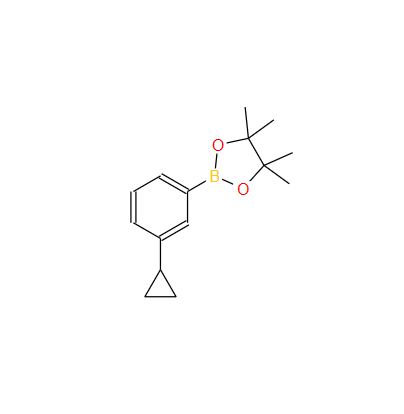 3-环丙基苯硼酸频哪醇酯,2-(3-CYCLOPROPYLPHENYL)-4,4,5,5-TETRAMETHYL-[1,3,2]DIOXABOROLANE