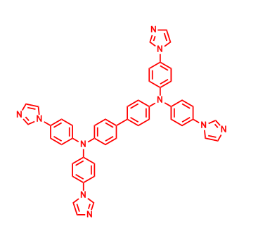 N4,N4,N4',N4'-tetrakis(4-(1H-imidazol-1-yl)phenyl)-[1,1'-biphenyl]-4,4'-diamine,N4,N4,N4',N4'-tetrakis(4-(1H-imidazol-1-yl)phenyl)-[1,1'-biphenyl]-4,4'-diamine