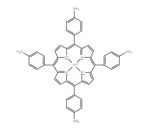 铁,[[4,4′,4′,四′-(21H,23H-卟吩-5,10,15,20-四酰基-κN21,κN22,κN23,κN24)四[苯二胺]](2-)-,(SP-4-1)-,5,10,15,20-Tetrakis-(4-aminophenyl)-porphine-Fe(II)