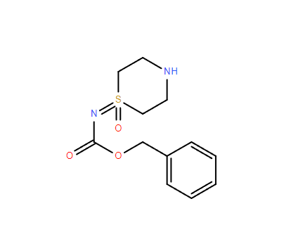苄基(1-氧化噻吩-1-亚叶酸)氨基甲酸酯,Benzyl(1-oxidothiomorpholin-1-ylidene)carbamate
