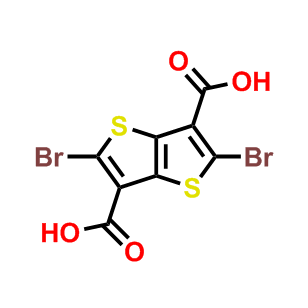 2,5-Dibromothieno[3,2-b]thiophene-3,6-dicarboxylic acid,2,5-Dibromothieno[3,2-b]thiophene-3,6-dicarboxylic acid