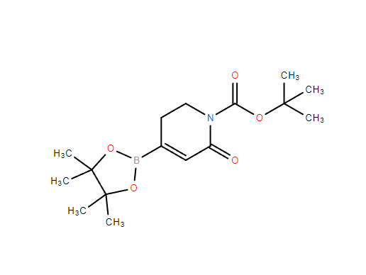 2-氧代-4-(4,4,5,5-四甲基-1,3,2-二氧硼杂环戊烷-2-基)-5,6-二氢吡啶-1(2H)-羧酸叔丁酯,tert-Butyl2-oxo-4-(4,4,5,5-tetramethyl-1,3,2-dioxaborolan-2-yl)-5,6-dihydropyridine-1(2H)-carboxylate