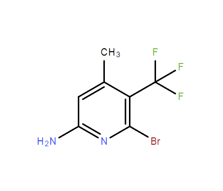 6-溴-4-甲基-5-(三氟甲基)吡啶-2-胺,6-Bromo-4-methyl-5-(trifluoromethyl)pyridin-2-amine